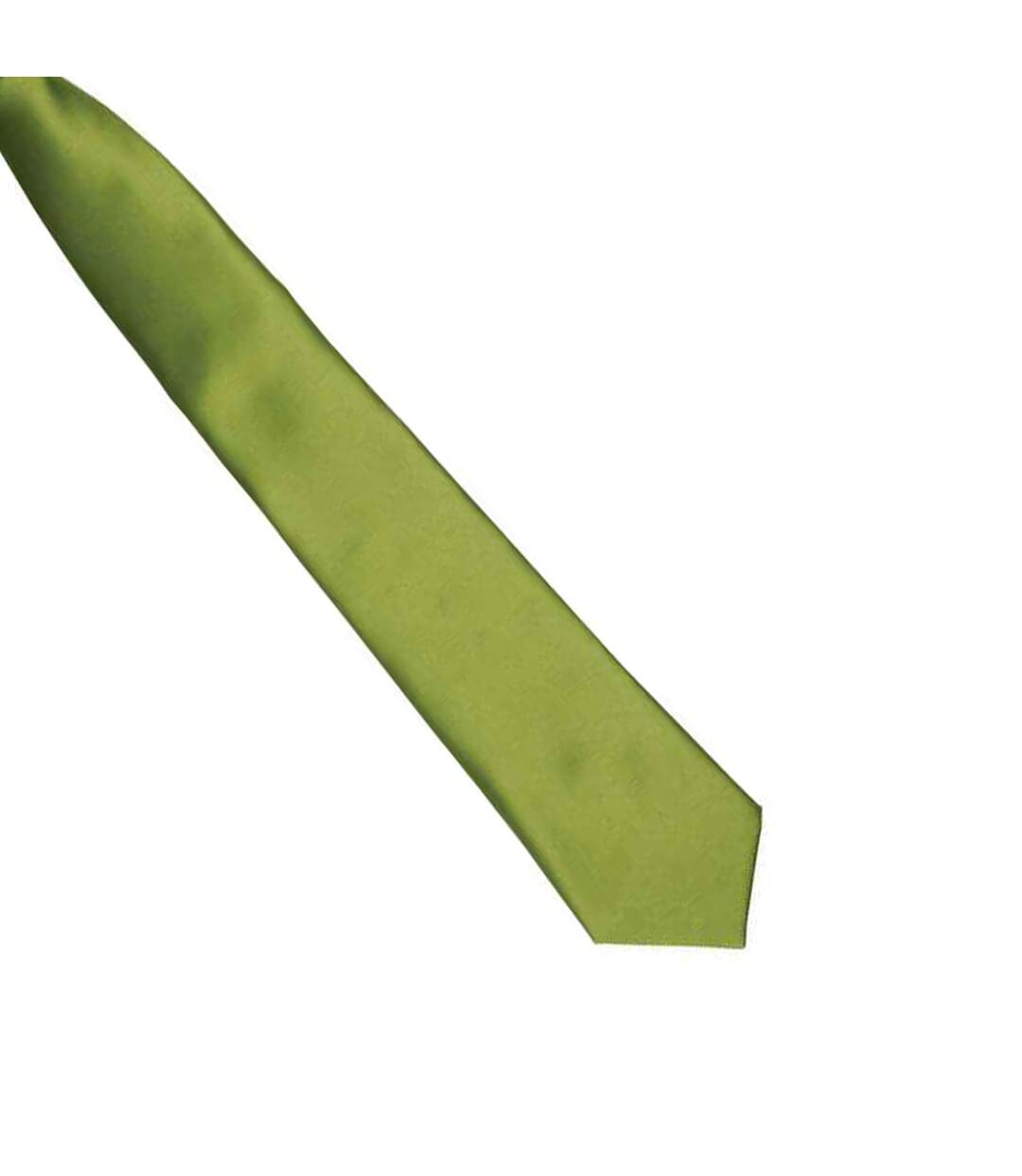 Cravate adulte taille unique vert kaki vif Premier-2