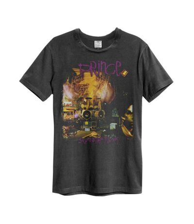 T-shirt sign of the times adulte anthracite Amplified
