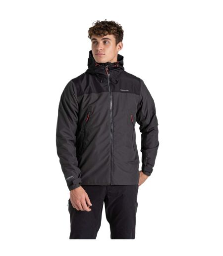 Mens Vanth Waterproof Jacket Black Pepper Black Craghoppers