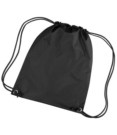 Bagbase Premium Gymsac Water Resistant Bag (11 Liters) (Black) (One Size) - UTBC1299