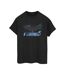 Disney Femme/Ladies Lightyear Star Command Icons Cotton Boyfriend T-Shirt (Noir) - UTBI50404-1