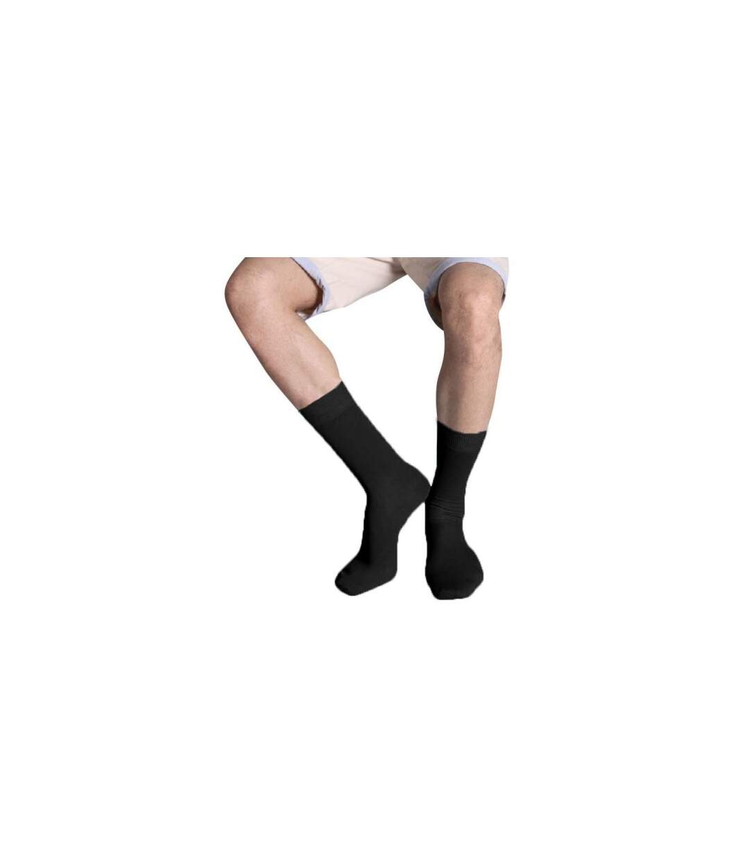 Cotton city chaussettes homme noir Kariban