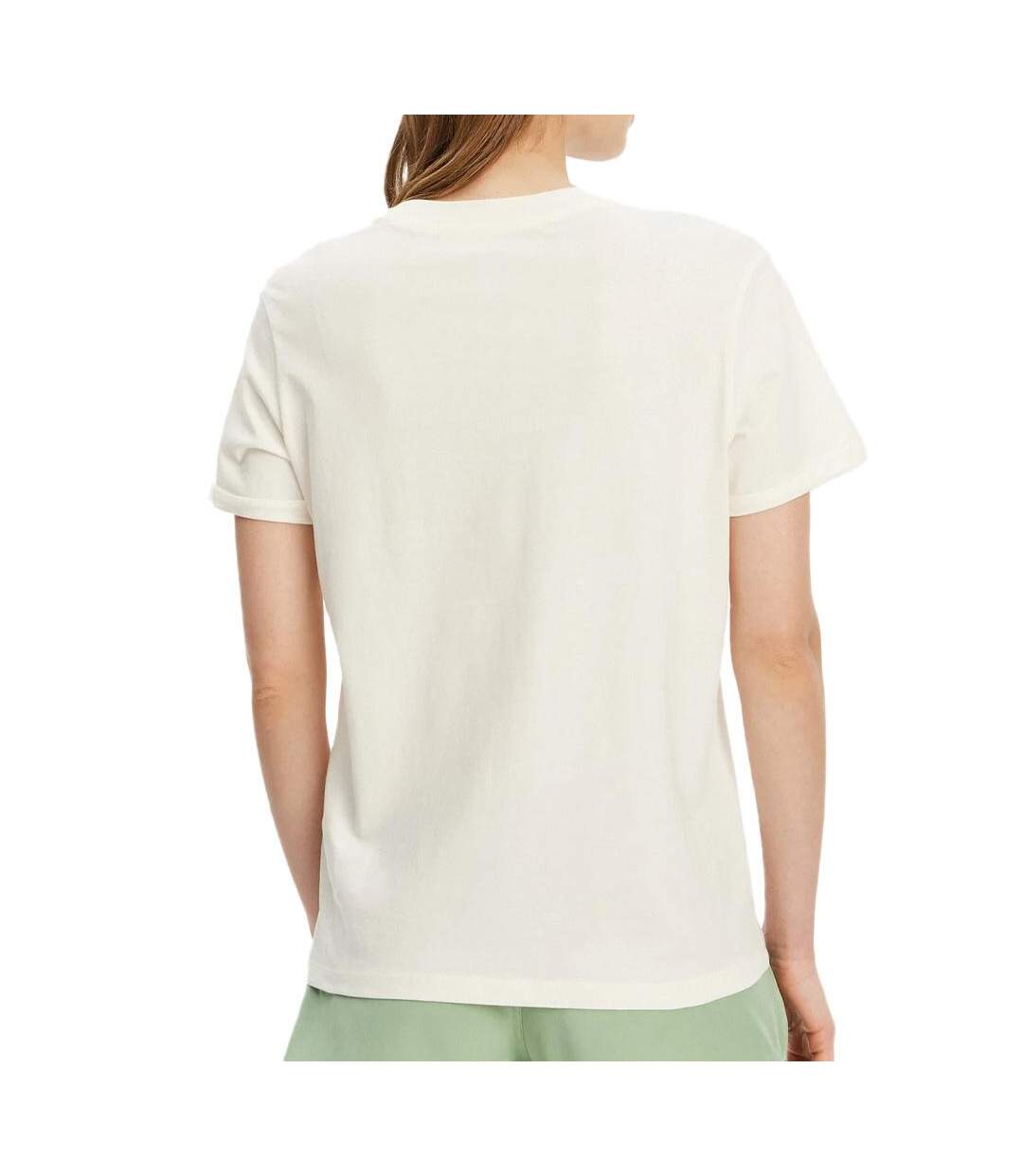 T-shirt ecru/rose femme roxy oceanregular - m-2