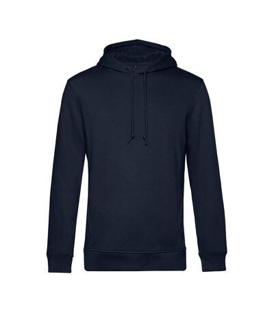 B&C Mens Organic Hooded Sweater (Navy Blue) - UTBC4690