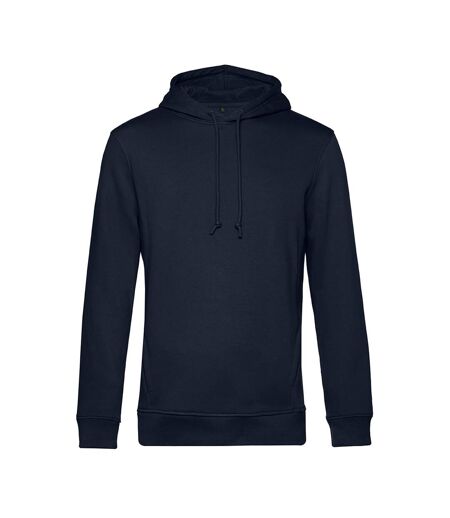 B&C Mens Organic Hooded Sweater (Navy Blue) - UTBC4690