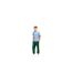 Mens Fleece Regular Jogging Bottoms Green Lacoste-2