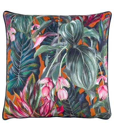 Wylder Mogori Wild Medinilla Throw Pillow Cover (Autumn) (50cm x 50cm) - UTRV2823