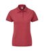 Fruit Of The Loom - Polo manches courtes - Femme (Rouge chiné) - UTBC384