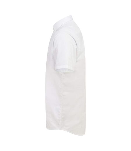 Chemise formelle modern homme blanc Henbury