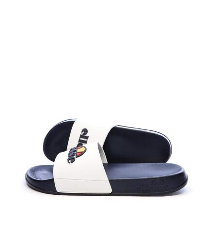 Claquettes blanc/marine homme ellesse eric - 40