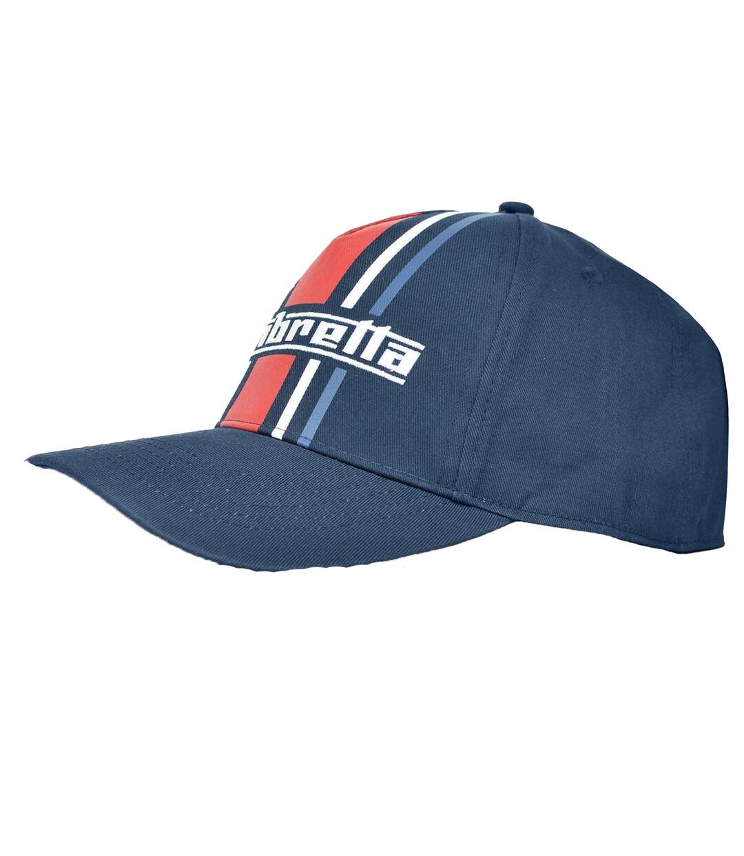 Casquette Motif/style À Rayures Bleu Marine Lambretta-2