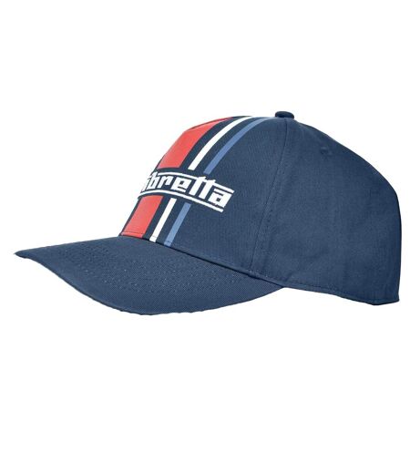 Casquette Motif/style À Rayures Bleu Marine Lambretta