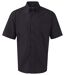 Chemise manches courtes - Homme - RU933M - noir