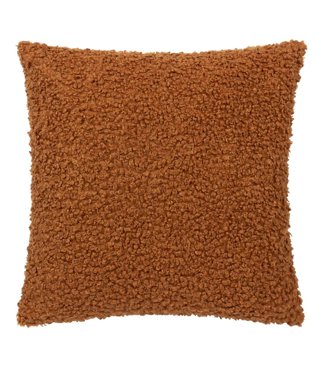 Bouclé textured cushion cover 45cm x 45cm ginger Yard