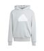 Mens Future Icons Badge Of Sport Hoodie Silver Adidas-2