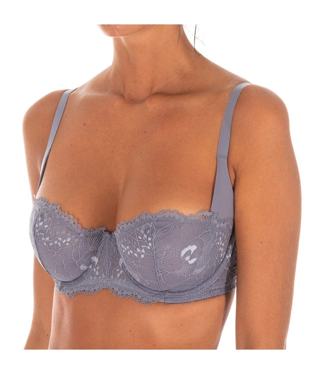 Balconette bra with cups and underwire QF1197E women-1