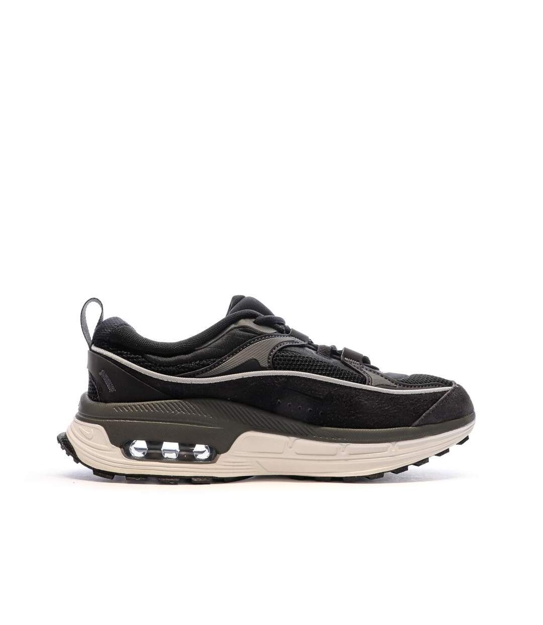 Baskets noires femme nike w air max bliss suede-2