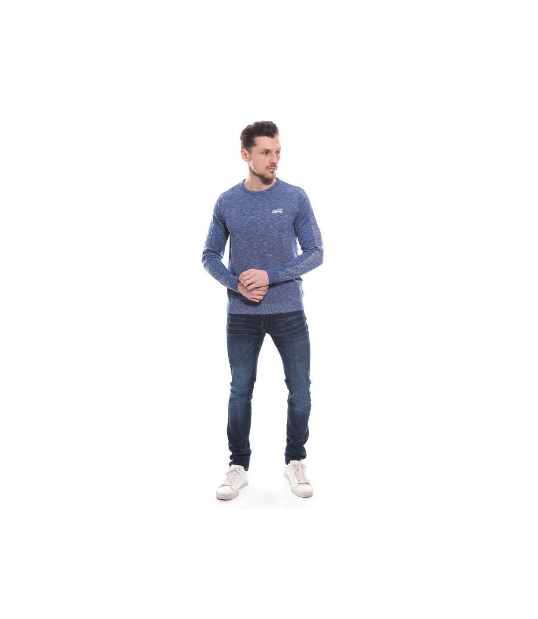 Pull col rond en coton ARTURO-4