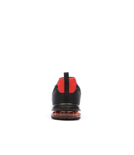 Baskets noires/rouges homme kappa myagi