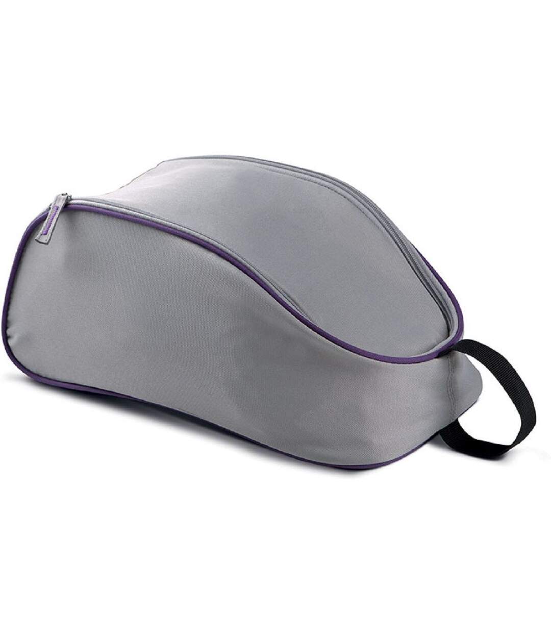 Sac range chaussures - KI0501 - gris clair et violet-1