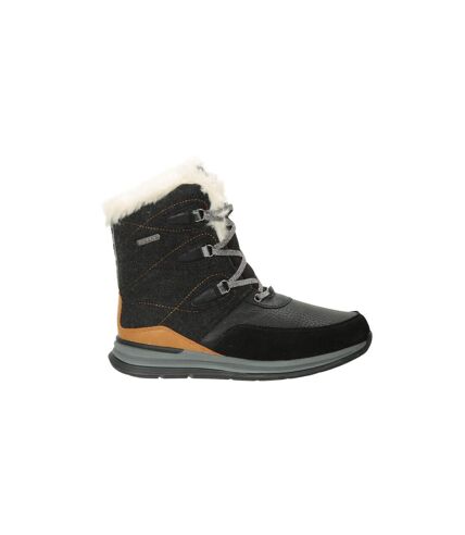 Mountain Warehouse Womens/Ladies Ice Crystal Waterproof Snow Boots (Brown) - UTMW1426