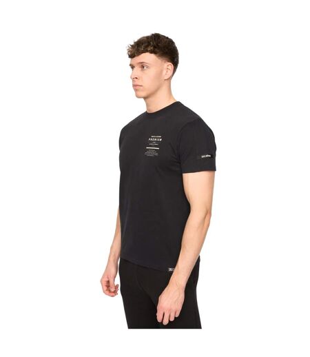 Mens Rayland Cotton T-shirt Black Duck And Cover