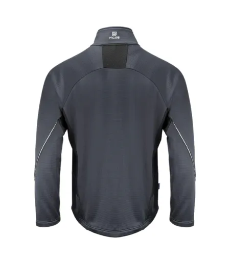 Mens 3319 Microfleece Fleece Jacket Grey Projob