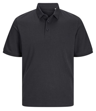 Polo manches courtes - JACK&JONES - Unisexe - JJ7556 - gris asphalte