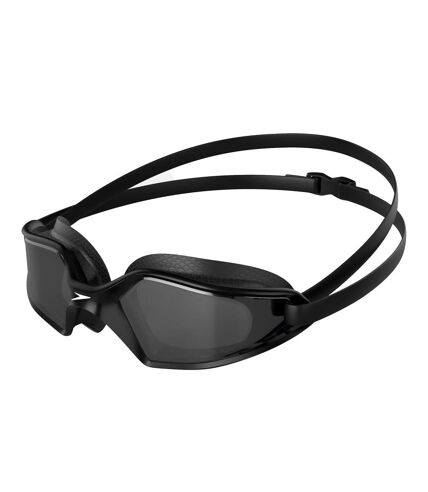 Speedo Unisex Adult Hydropulse Smoke Swimming Goggles (Black/White/Smoke)