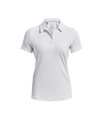 Polo Blanc Femme Under Armour Playoff - L