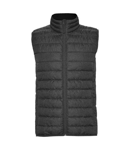 Veste Sans Manches Oslo Homme Noir Chiné Roly