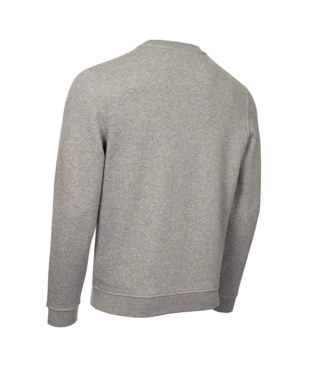 Pull Motif/style Logo Brodé Homme Gris Chiné Calvin Klein-2