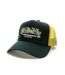 Casquette Noir/Jaune Homme Von Dutch Twin Logo Black - Taille unique