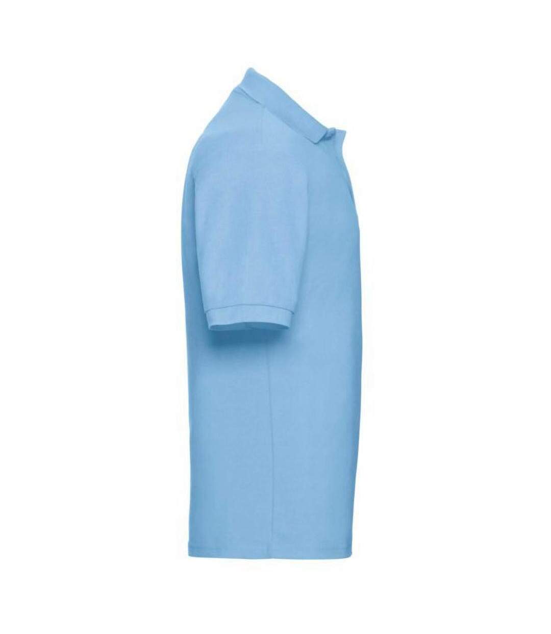 Polo À Manches Courtes Homme Bleu Ciel Russell-4