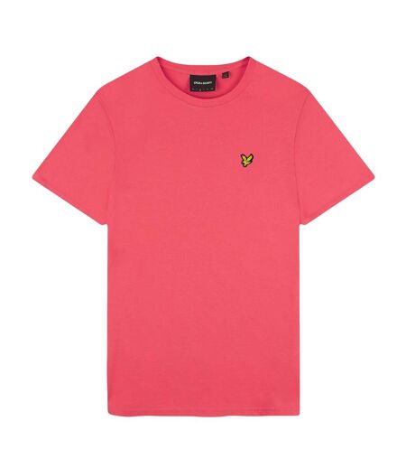 T-shirt Style Uni Homme Rose Lyle & Scott