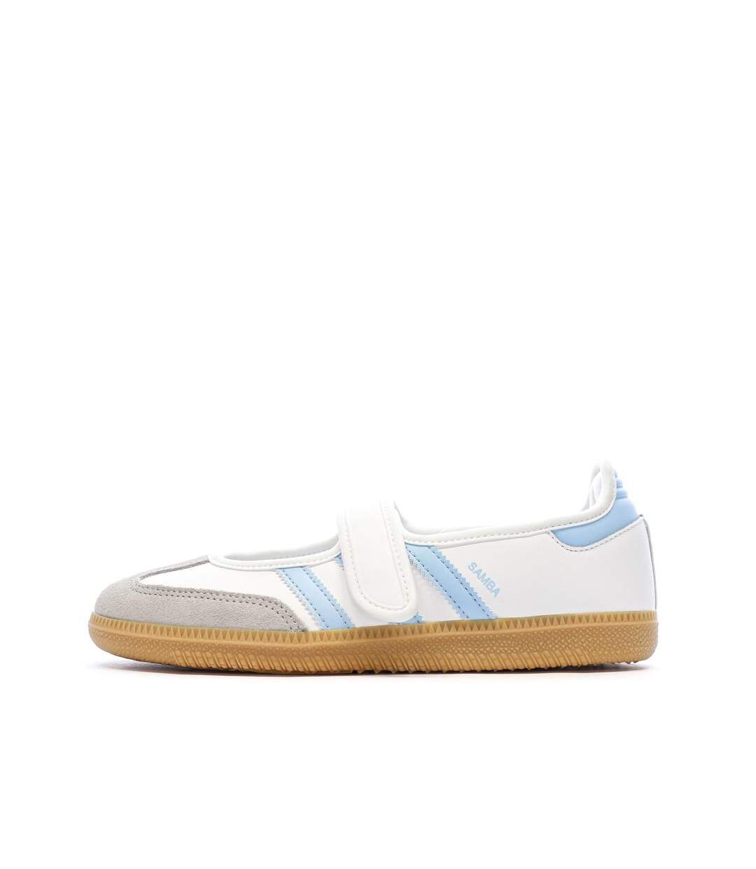 SAMBA jane baskets blanc/bleu adidas-1