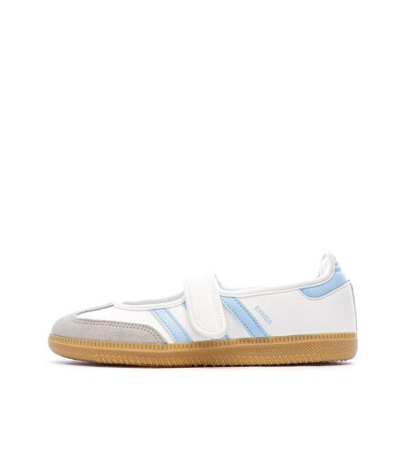 SAMBA jane baskets blanc/bleu adidas