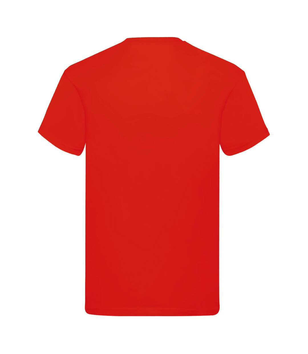 T-shirt Original Homme Rouge Fruit Of The Loom-3