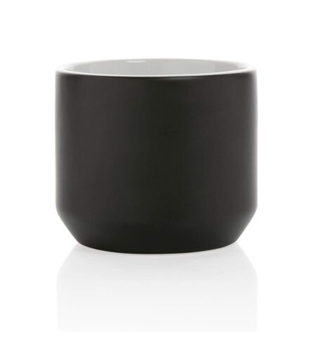 Modern ceramic 350ml mug one size black XD Collection