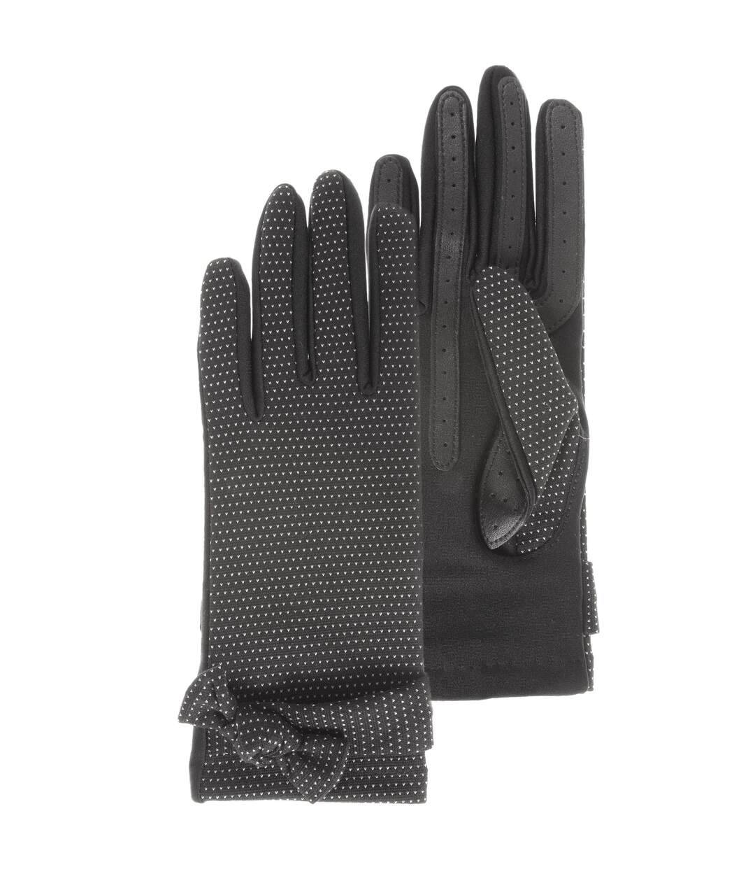 Isotoner Gants femme tactiles en tissu - non doublés