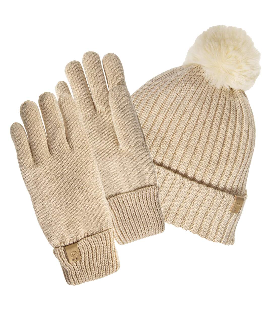 Isotoner Gants femme avec fil irisé-2