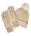 Isotoner Gants femme avec fil irisé-2