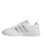 Baskets Motif/style À Rayures Grand Court Femme Blanc Adidas-3