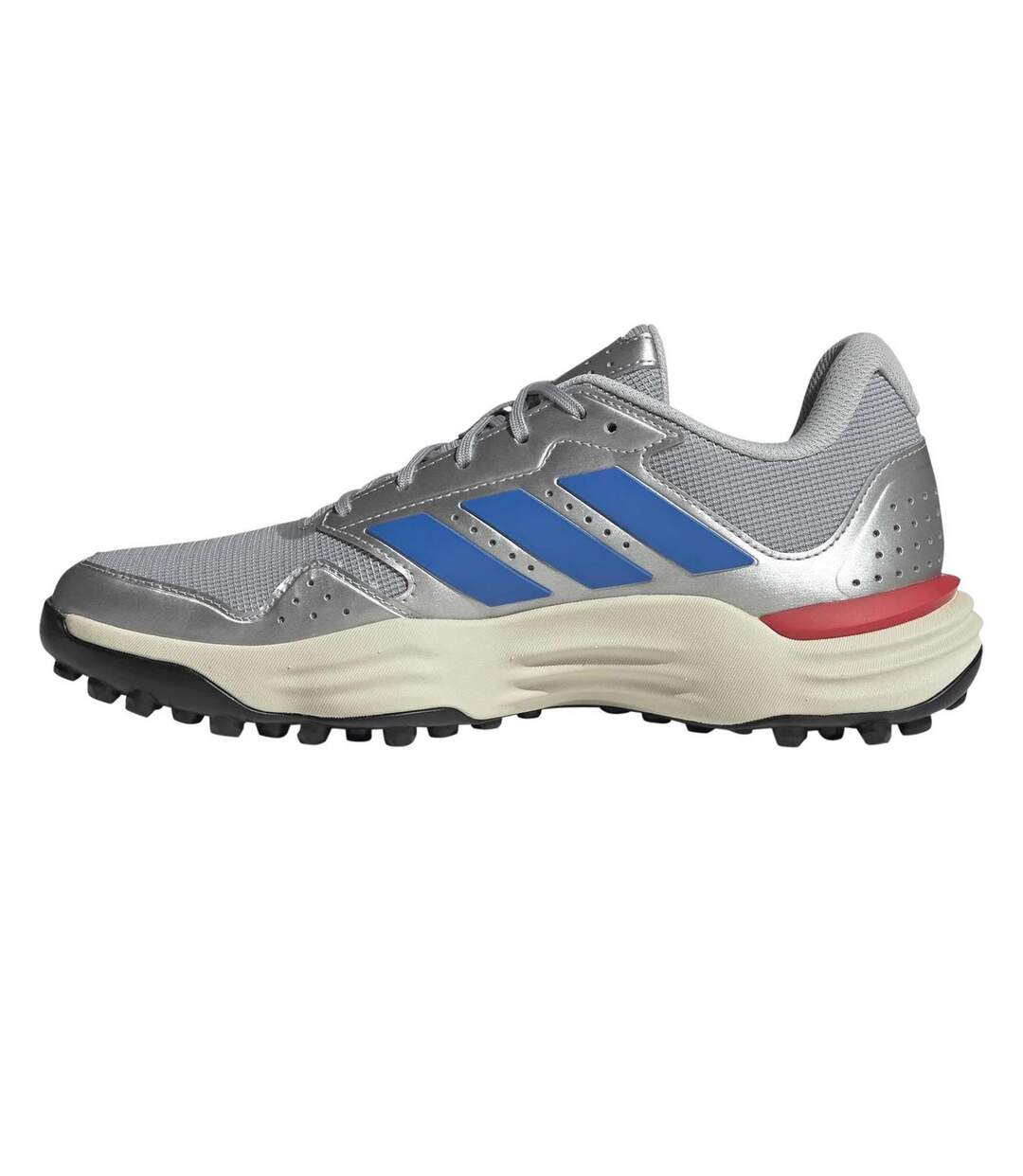 Chaussures De Hockey Motif/style 3 Rayures Homme Argenté Métallisé Adidas-3