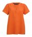 Chemisier Manches Courtes Selen Femme Orange Sanguine Regatta-1