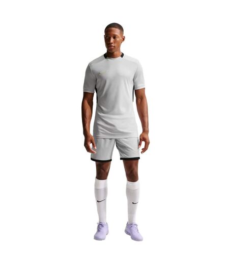 Mens Academy Training T-shirt Grey Gold Nike