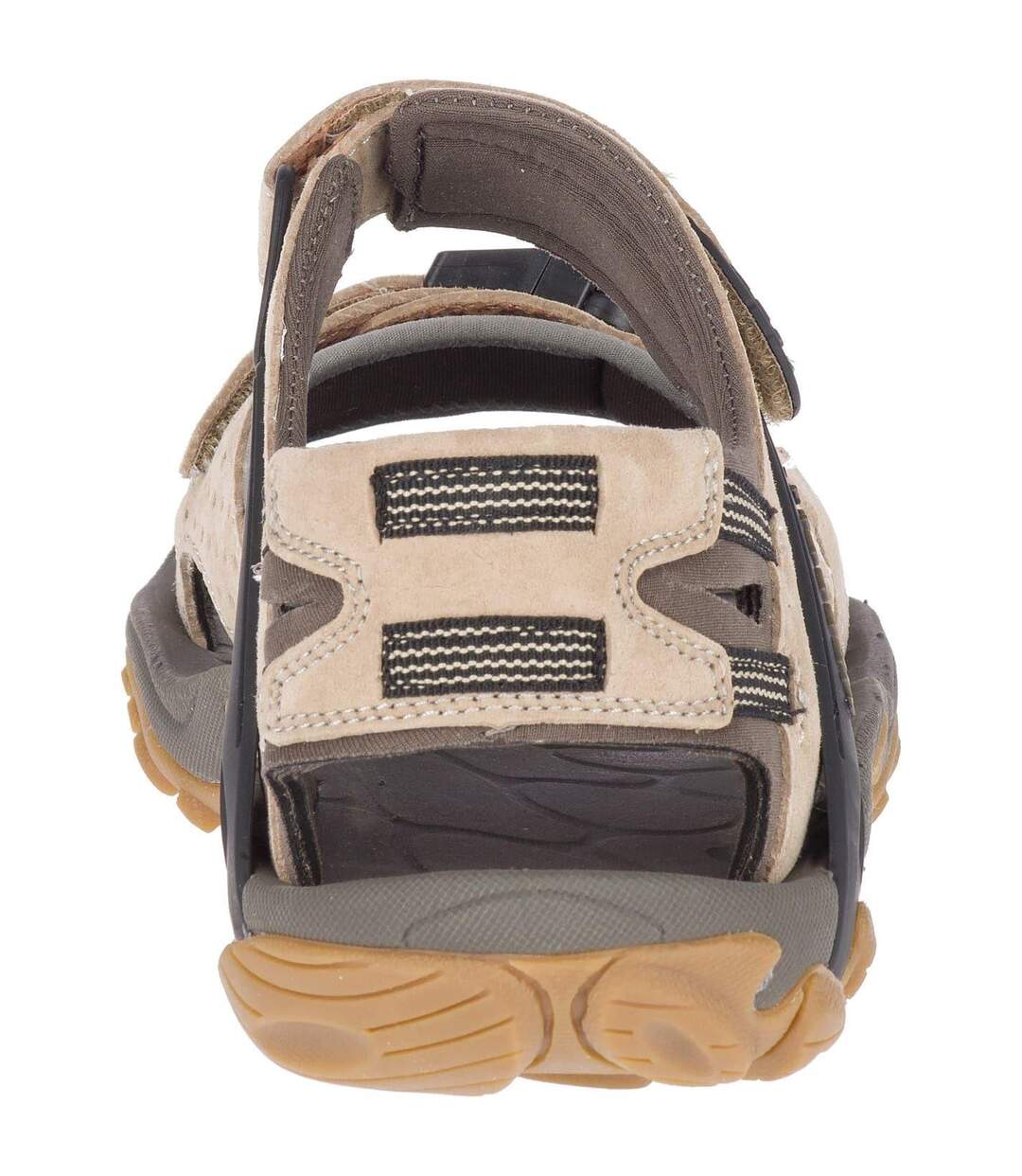 Mens Kahuna Iii Suede Sandals Taupe Merrell-2