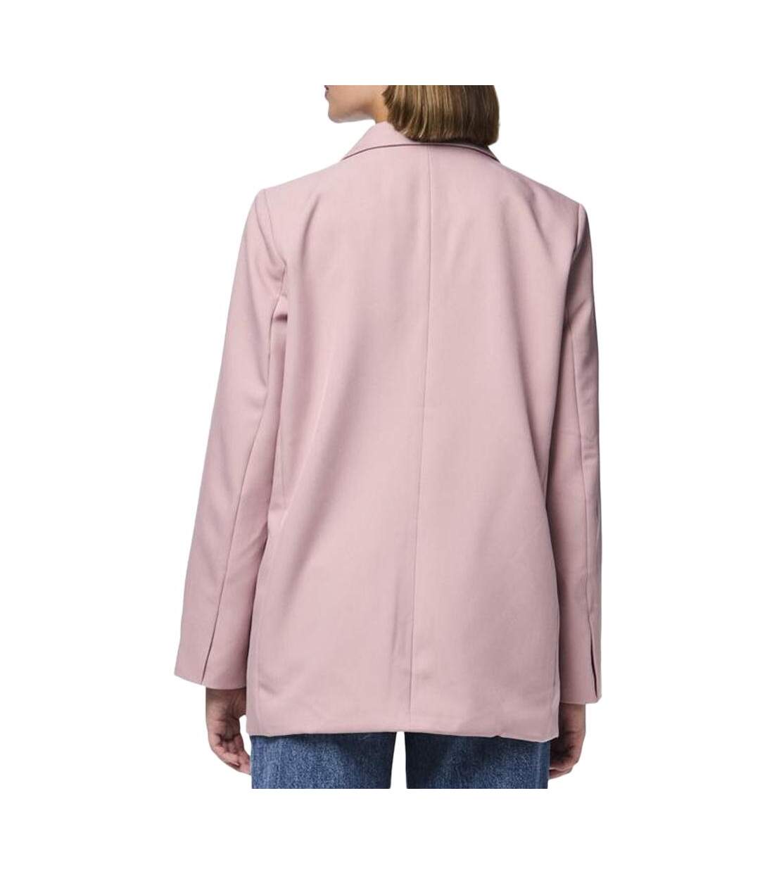 Blazer rose femme pieces neva-2