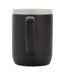 Contrast rim ceramic 300ml mug one size black/white XD Collection-2