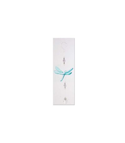 Suspension décorative libellule en acrylique - Turquoise